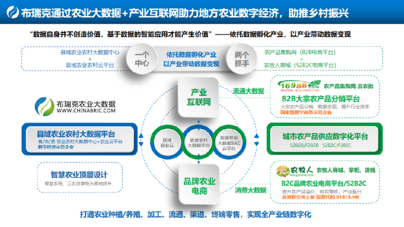 布瑞克黃桂恒 以農業大數據為切點，構建鄉村振興賦能全圖景的互聯網銷售新生態